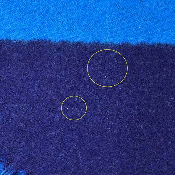 HERMES Authentic Blue Scarf - Picture 10 of 10